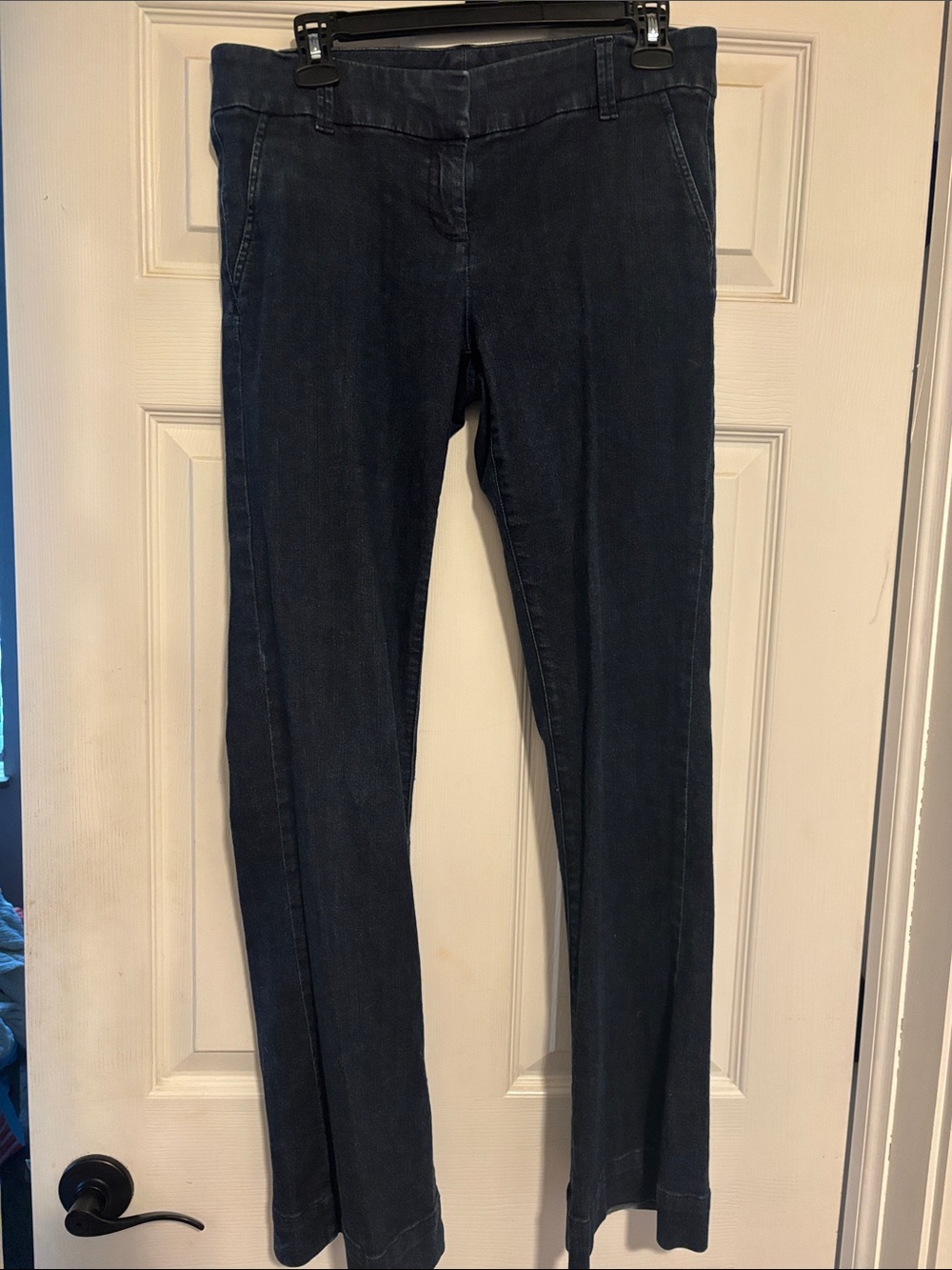 The Limited Navy Straight Leg Jeans